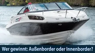 Bayliner VR5 Cuddy OB Test// 3 Gründe warum der Außenborder besser ist als die VR5 mit Innenborder