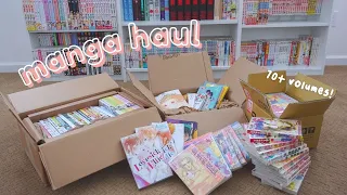 BIG manga haul & unboxing // 70+ volumes!!