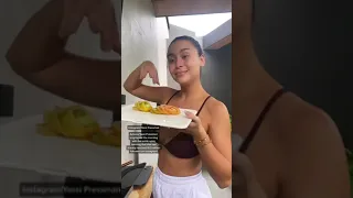 Yassi Pressman Cooking #YassiPressman #sexy #bikini