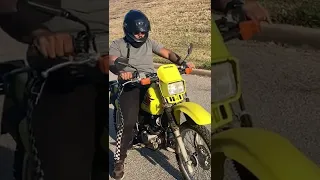 BOUGHT MY FIRST MOTORCYCLE SUZUKI DR 200 DUALSPORT