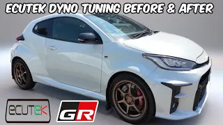 Power Unleashed: GR Yaris EcuTek Tune - Before & After Dyno Comparison!