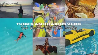 SOLO TURKS AND CAICOS TRAVEL VLOG MY FIRST STAMP BIRTHDAY VLOG