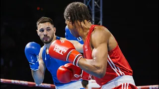 Gabrijel Veočić (CRO) vs. Yojerlin César (FRA) European Boxing Championships 2024 SF's (80kg)