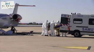 COVID-19 : le Gard accueille 6 patients du Grand Est par pont aérien