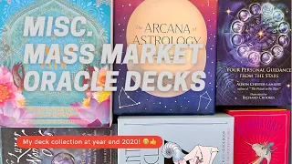 Miscellaneous Mass Market Oracle Decks || My Deck Collection 2020