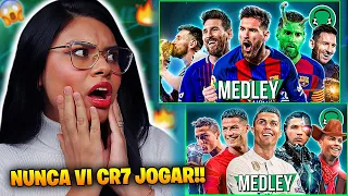 2 EM 1 | ♫ SUPER-MEDLEY DO MESSI e ♫ SUPER-MEDLEY DO CRISTIANO RONALDO - FutParódias