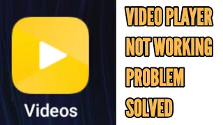 Video Player Not Working in Android Problem Solved