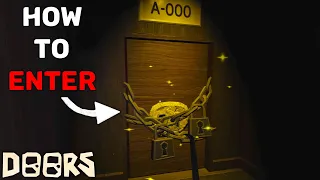 How To Access SECRET DOOR "A-000" in ROBLOX DOORS!
