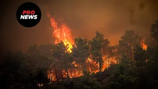 Πυροσβεστική: «Για τουλάχιστον ακόμα επτά ημέρες θα καίει η πυρκαγιά στην Ρόδο»!