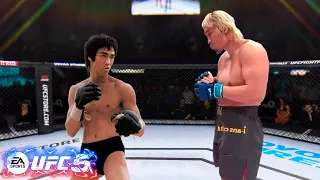 UFC5 Bruce Lee vs Hong Man Choi EA Sports UFC 5 PS5