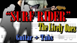 "SURF RIDER" (The Lively Ones) for Guitar + TAB (Pulp Fiction Soundtrack) 4K