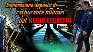 Scopriamo dei vecchi depositi di carburante militari degli anni '40 (prima parte)