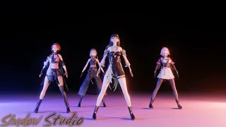 MMD K∕DA – MORE (Wuthering Waves) 【鸣潮】散华; 桃祈; 炽霞; 白芷