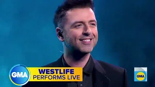 Westlife On Good Morning America - Flying Without Wings 😍 💞