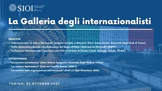 Conferenza "La Galleria degli internazionalisti"