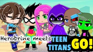 Herobrine meets Teen Titans Go! / Gacha club mini movie