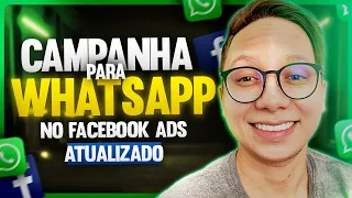 Facebook ads: Como subir campanha para whatsapp passo a passo no facebook ads (Vendas no whatsapp)