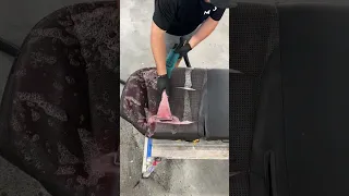 Satisfying Seat Cleaning! #shorts