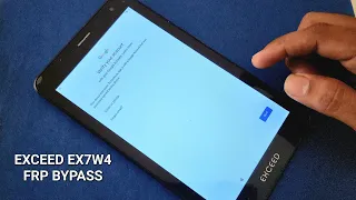 EXCEED EX7W4 Tablet frp bypass | China tab Exceed frp unlock