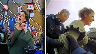 Maskless Woman Named Karen Gets Dragged Out of Store