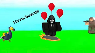 I got the rare HOVERBOARD in roblox bedwars!