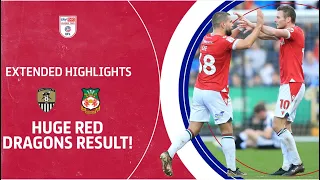 HUGE RED DRAGONS RESULT! | Notts County v Wrexham extended highlights