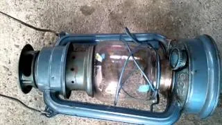 Lit Kerosene Lantern Knock Over Safety Test