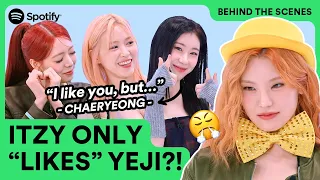 ITZY’s YEJI begs for love(???)ㅣBehind the Scenes