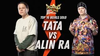 Tata vs Alin Ra ★ Top 16 Bgirls Solo ★ 2021 ROBC x WDSF