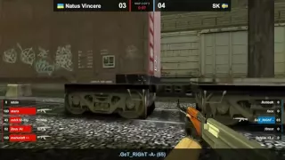 Na`Vi vs SK-Gaming @de_train dreamhack 2011 map 2