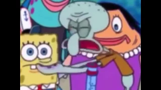 Spongebob roast Squidward