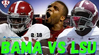 The Bama Standard: 2021 Bama vs LSU w/Bo Scarbrough, Kevin Norwood, & Nico Johnson