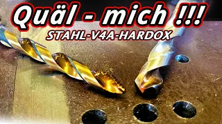 No drill survives these errors! But drill metal correctly