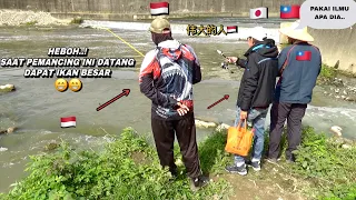 Bikin melongo pemancing lain..! Saat mancing di pinggiran dapat ikan besar