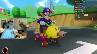 xQc Makes The Doubters Go Broke Playing Mario Kart