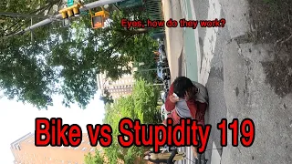 Bike vs Stupidity 119 😷😡🚴💥🚶