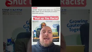 Shut Up You Racist | #gauteng #southafrica #anc #mecgauteng #racism #cyrilramaphosa #ramaphosa