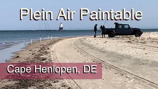Plein Air Paintable | Cape Henlopen, DE
