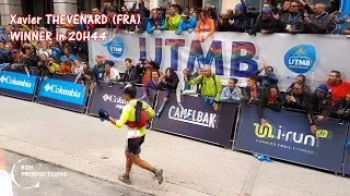 The amazing raw sound of UTMB® 2018 - start and finish line with Xavier Thevenard