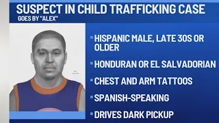 Austin Police release sketch of man accused of trafficking, assaulting child