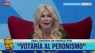 ESMERALDA MITRE: "Los MEJORES AMIGOS de mi PADRE ERAN PERONISTAS"