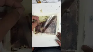 Inkjet image transfer technique is the coolest thing ever! #shorts