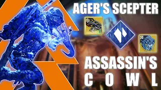 Assassin's Cowl/Ager's Scepter - INFINITE OVERSHIELD/INVIS - DESTINY 2 SEASON OF THE LOST