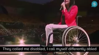 They call me disabled , l call my self differently abled...