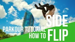 Parkour Tutorial How to Side Flip Fast!