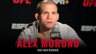 UFC Vegas 26: Alex Morono full post-fight interview