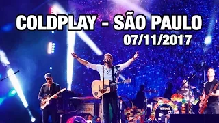 COLDPLAY @ Allianz Parque - São Paulo (07/Nov/17)
