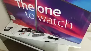 Unboxing the "The One"  Philips 4K Android TV