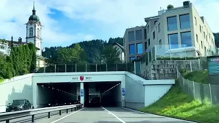 🇨🇭Driving In Switzerland | Spectacular Road Trip in Canton of Schwyz🌤Temperature!