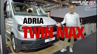 Direkt vom  Caravan Salon. Neu der Adria Twin Max 680 SLB. Kastenwagen